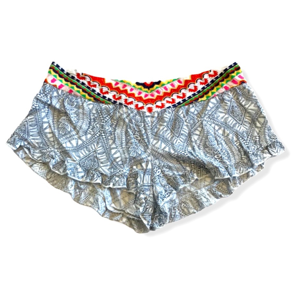 RIPCURL Embroidered Waistband Ruffle Shorts - Picture 2 of 13